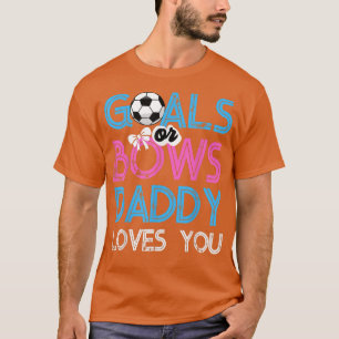 Camiseta Meninas Sexo Objetivos De Revelação Ou Pais Arcos