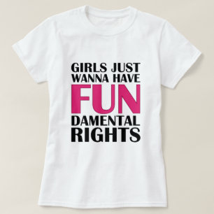 Camiseta Meninas Só Querem Se Divertir