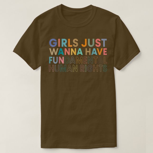Camiseta Meninas Só Querem Se Divertir (Frente do Design)