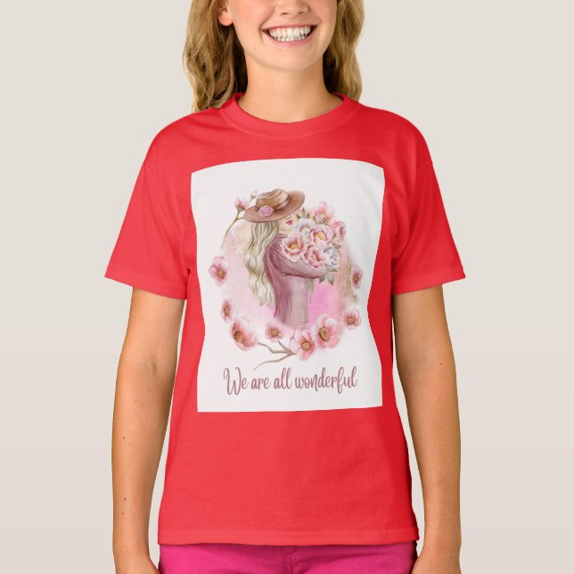 Camiseta Meninas T-shirt (Frente)