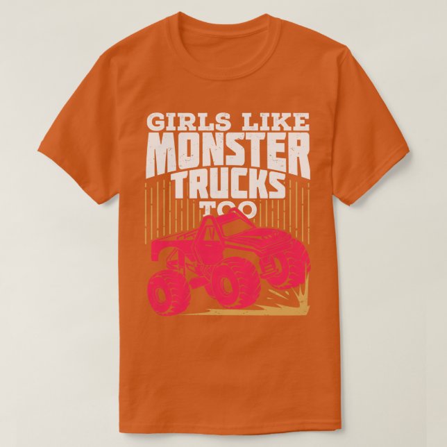Camiseta Meninas Também Gostam De Monstros (Frente do Design)