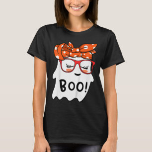 Camiseta Meninas Toddler Feliz Fantasma De Halloween Com Ba