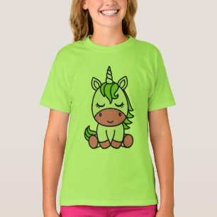 Camiseta Meninas Unicórnio Pônei
