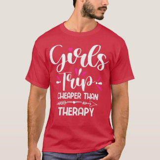 Camiseta Meninas Viajam Raparigas Viagens de Estrada Costum