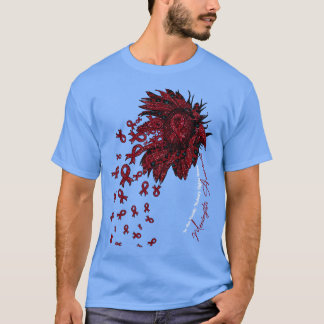 Camiseta Meningite Consciência girassol ninguém luta sozinh