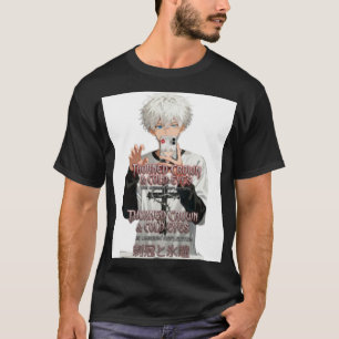 Camiseta Menino Anime Personalizável com Coroa de Espinhos