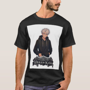 Camiseta Menino Anime Urban King Roupas de Rua - Meninos Le