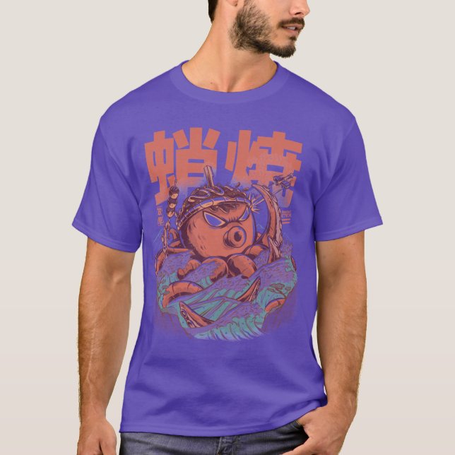 Camiseta Menino Ataque Takoyaki (Frente)
