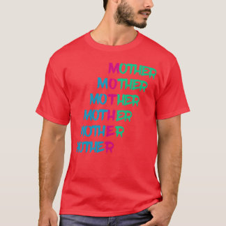 Camiseta Menino azul engraçado do Dia da Mãe