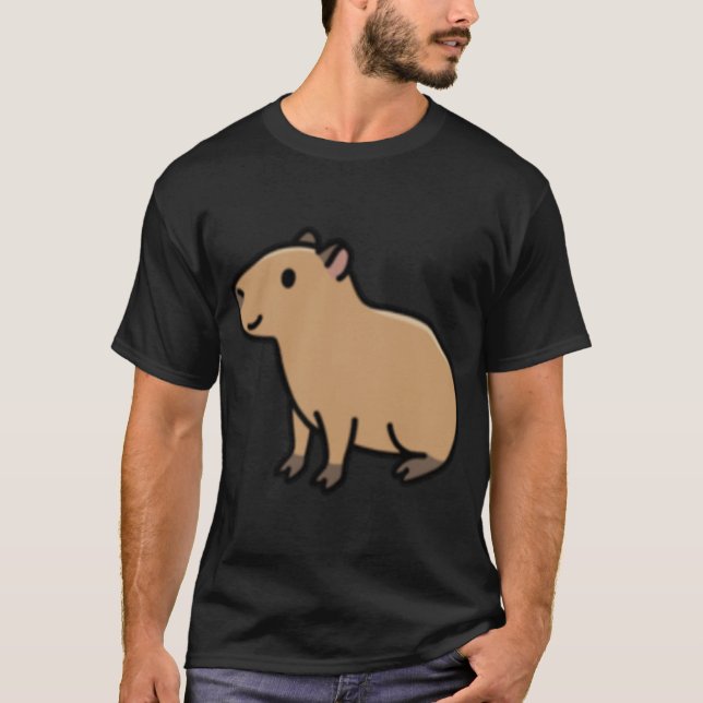 Camiseta Menino capivara (Frente)