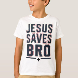 Camiseta Menino Cristão Jesus Salva Irmão Cristo Rei Amo Vo