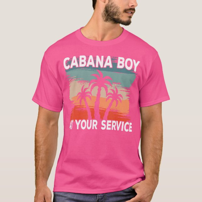 Camiseta Menino da Cabana à Sua Disposição Preto (Frente)