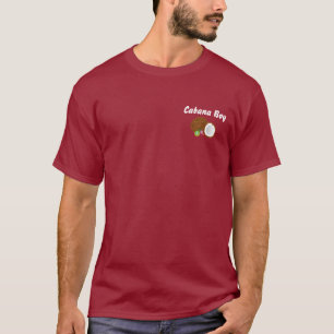 Camiseta Menino da cabana com t-shirt do coco