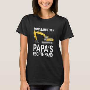 Camiseta Menino da Construção da Mão Direita do Papa, Garot
