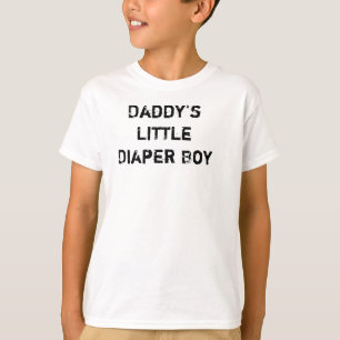 Camiseta Menino da fralda do pai pouco