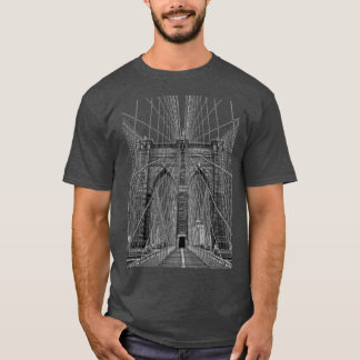 Camiseta menino da ponte de Brooklyn