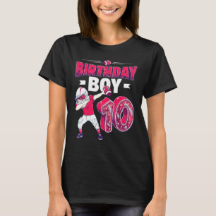 Camiseta Menino Dabbing 10 Anos Futebol Americano 10º Anive