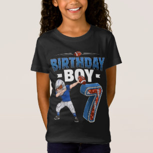 Camiseta menino de 7 anos de idade 7 de futebol americano