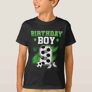Camiseta Menino de 9 anos de idade fazendo aniversário de 9