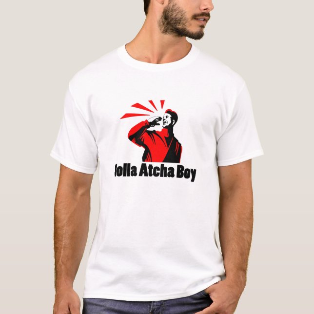 Camiseta Menino de Atcha do Holla! (Frente)