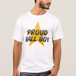 Camiseta Menino de bola orgulhoso