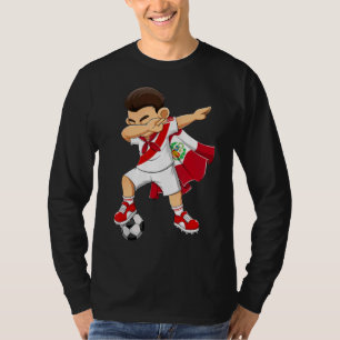 Camiseta Menino de futebol maldito do Peru