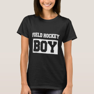 Camiseta Menino de Hóquei em Campo - Jogador de Hóquei em C