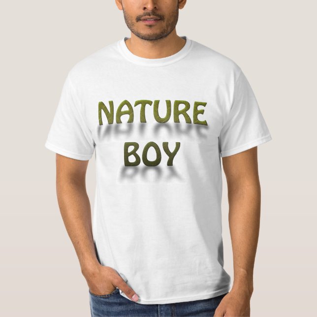 Camiseta Menino de natureza (Frente)