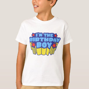 Camiseta Menino do aniversário