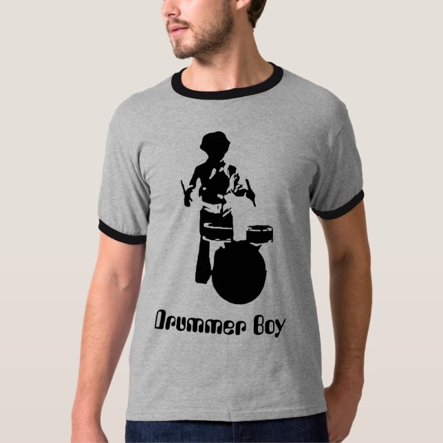 Camiseta Menino do baterista (Frente)