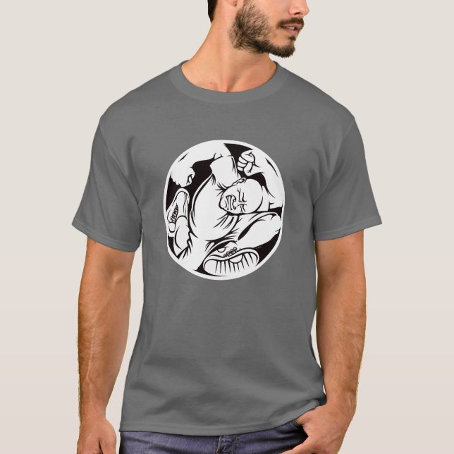 Camiseta Menino do círculo (Frente)