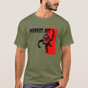 Camiseta Menino do macaco