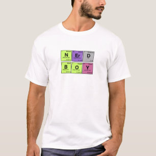 Camiseta MENINO DO NERD! Precipitação periódica dos