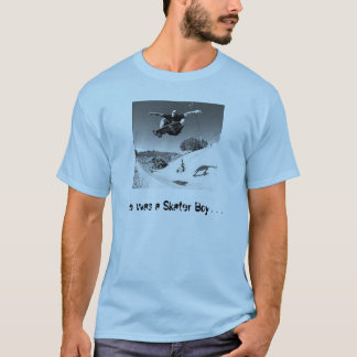 Camiseta Menino do patinador