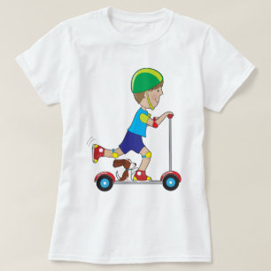 Camiseta Menino do patinete