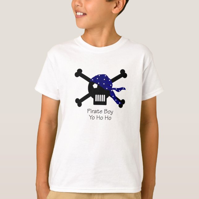 Camiseta Menino do pirata (Frente)