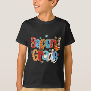 Camiseta Menino do segundo ano do segundo grau vende esboço