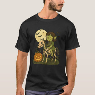 Camiseta Menino do Troll Goblin Elfo Negro do Halloween Mon