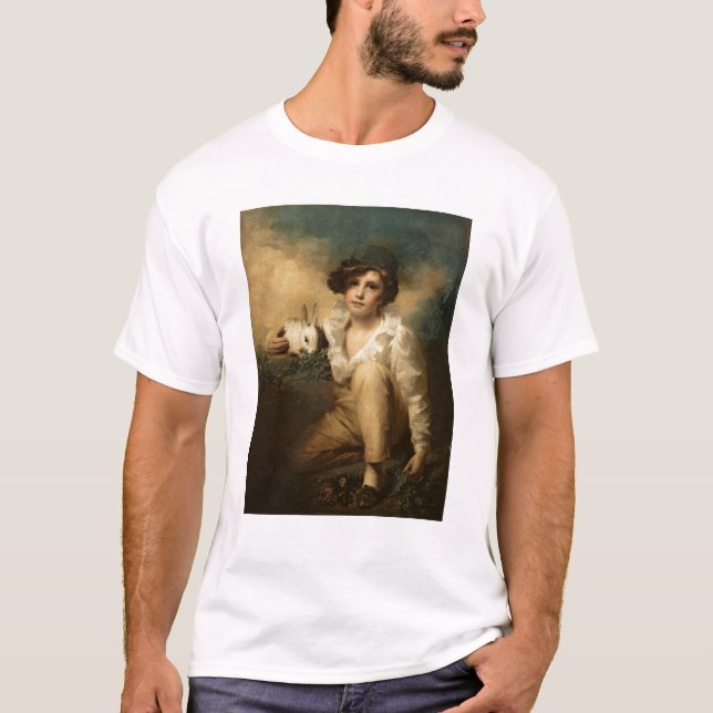 Camiseta Menino e coelho, c.1814 (Frente)
