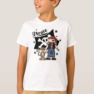 Camiseta Menino e macaco do pirata