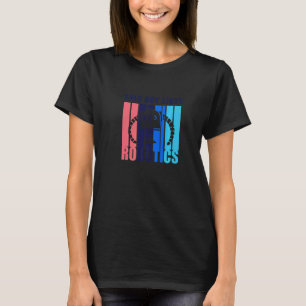 Camiseta Menino Gosta de Mecânica de Engenharia Robótica