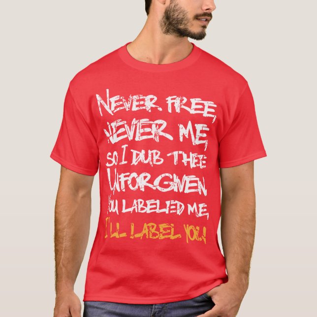 Camiseta Menino imperdoável (Frente)