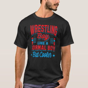 Camiseta Menino Luta Como Um Menino Normal Mas Mais Frio