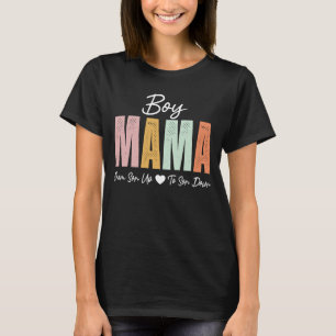 Camiseta Menino Mamãe De Filho Até Filho Abaixo Dia de as m
