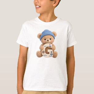 Camiseta Menino Marinheiro com Urso Teddy Fofo Ini
