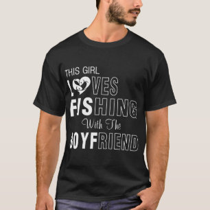 Camiseta Menino Menina Pescador Pai Amigo de Pesca Fi