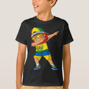 Camiseta Menino Metade Boliviano Metade Ucraniano Bolívia U