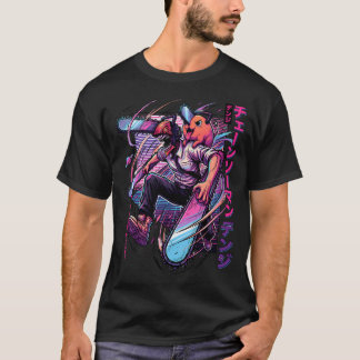 Camiseta Menino Motosserra Cachorro Motosserra Neon 80 Vapo