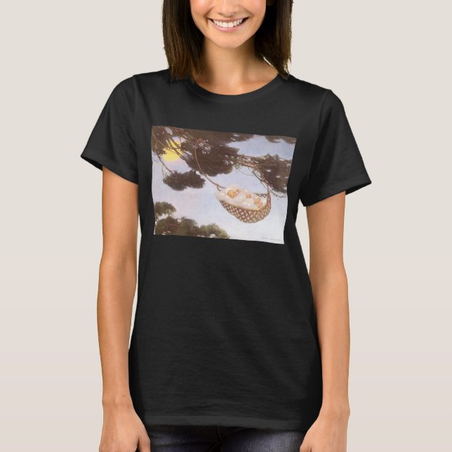 Camiseta Menino na árvore Hassoc por Jessie Willcox Smith (Frente)