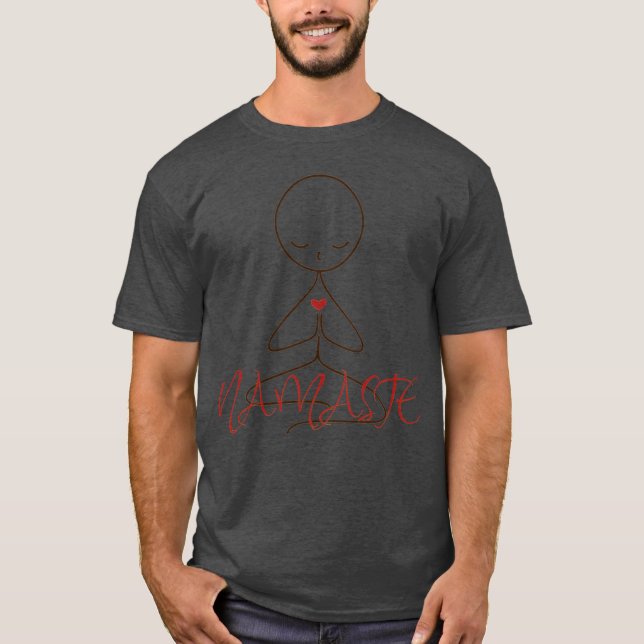 Camiseta menino NamasteYOGA (Frente)